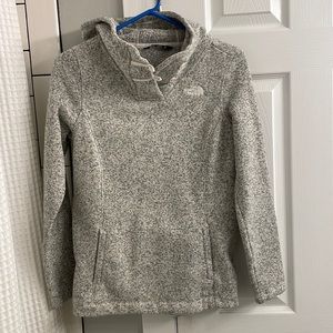 Girls north face sweatshirt
